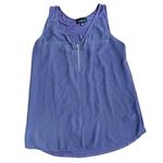 Fortune & Ivy Cute Summer Lightweight Purple Sleeveless Blouse Sz S Photo 0