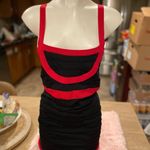 Say What? Say what? Black and red mini dress Photo 2