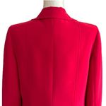 Evan Picone  Blazer Red Pink Button Front Career Business Jacket Size 10 Photo 5