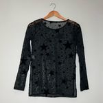 Nasty Gal  Star Mesh Long Sleeve Top Photo 5