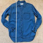 Madewell linen button-down shirt with pockets, size XS Photo 4