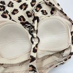 Kona Sol Swimsuit Womens Large Leopard Cinch Sides Beachy Baddie Resortwear Pool Photo 4