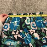 Loft 💜  Petite Midi Skirt in Tropical Flowers Print with Pockets Photo 4