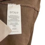 CAbi  Women's Small Genteel Cardigan Belted Long Knit Taupe Sweater small Photo 3