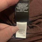 Torrid  Mahogany Brown Rayon Slub V-Neck Button Front Tie Waist Romper Size 1X Photo 4