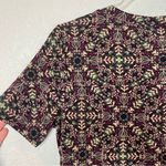 Premise High Neck Aline Short Sleeve Mini Patterned Dress Size 2 Photo 7