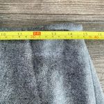 Ann Taylor LOFT Gray Wool Blend Sz 6 Floral Embroidered Skirt Academia Fall Photo 5