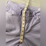 Old Navy  Size 4 Lavender Mid Rise Rockstar Colored Denim Skinny Jeans Raw Hem Photo 7