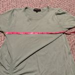 Beulah  Knot T-Shirt Dress Green- One Size Photo 6
