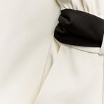 ZARA jumpsuit with contrast waist tie belt Photo 4