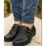 Easy Street Size 6.5 WW Side Zipper Business Casual Heeled Loafers Synthetic Photo 6