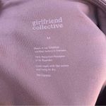 Girlfriend Collective dusty pink high rise workout leggings MEDIUM Photo 2