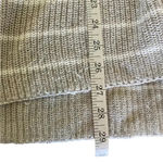 Old Navy striped tan and white coastal knit flare sleeve Photo 14