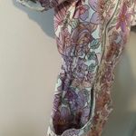 Skies Are Blue Floral Denim Dress Photo 2