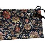 Floral Bohemian Rectangular Fall Lightweight Brown Black Handmade Bag, SZ S Brown Photo 3