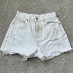 PacSun White Jean Shorts Photo 0