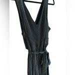 Torrid  Maxi Glitter Knit Gold Silver Sparkle Jumpsuit Metallic Wide-leg Sz 4X Photo 13