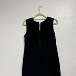 Ann Taylor Loft Black Sleeveless Mini Sheath Dress Sz 4P Photo 7