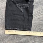 AGOLDE  Women Black High 90's Fit Rise Straight Leg Distressed Jeans Size 27 0375 Photo 4