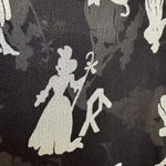 HD in Paris Anthropologie  Ruffled Picea Blouse Black White Pastoral Print Size 4 Photo 5