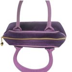 Victoria's Secret Purple and Gold Shoulder Bag with Heart Design Vintage 90s Y2K Photo 5