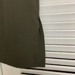 Sz 10 Olive green slim fit stretch pencil skirt Photo 5