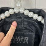 wilson's leather Wilson’s Leather 100% Leather Black Blazer Jacket Size M Photo 7