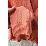 Chico's Chico’s Button Front Linen & Cotton Blend Cardigan Size Medium Sienna Rose NWT Photo 4