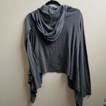 Abercrombie & Fitch Y2K gray Lightweight hooded Cardigan Size XS Photo 1