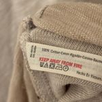 Free People  Beach Long Sleeve Top Size Small Beige Cowl Neck Medium Boho Photo 8