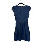 Old Navy  Denim Blue Capped Sleeve Dress Photo 2