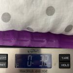 Cotton Linen Polka Dot Top Womens Medium Minimalist Coastal Beachy Lagenlook White Photo 6