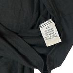 Splash  Black Long Sleeve Women's Flowy  Rayon Blouse RN 65615 | Made in Egypt 2X Photo 3