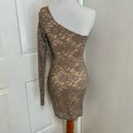 Emerald Sundae One Sleeve Dress Photo 3