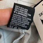 Hue  Pinstripe White Loafer Skimmer Pants Photo 10