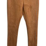 The Limited  Faux Leather Camel Color Pants Sz Small Soft Pull On NEW Minimalist Photo 0
