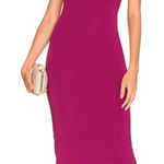 Super down Darla Midi Dress in the color Sangria Photo 0