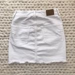 American Eagle White Denim Skirt Photo 1