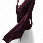 Venus ‎ VELVET FAIRY LACE UP TOP X LARGE NWT Photo 2