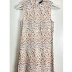 French Connection  Camille Verona Crepe Smocked Minidress in Summer White Medium Photo 4