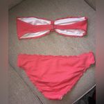 Gianni Bini coral bikini size Lg top size med bottom Pink Photo 2