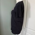 Old Navy Women’s Graphic T-Shirt “Oh Snap” Gingerbread Black Size S Cotton Blend Photo 3