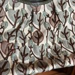 Brighton RARE Beautiful Lockheart By  Green Leather Beaded Tote Bag Photo 2