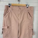 SO  Pink High Rise Cargo Wide Leg Pants Size XL Photo 4