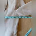 ZARA  Evening Double Breasted Beige Oversize Blazer Size Medium  1985 Photo 8