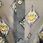 B Jewel SHEER GREY TIE KNOT SLEEVELESS BLOUSE Photo 2