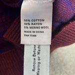 Madewell  Wallace Women's Red Rabbit Print Long Sleeve Cardigan Size S Photo 4