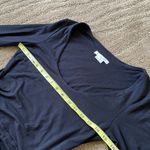 Boden Sylvia beautiful scoop neck ballerina wrap style jersey dress Black Size 4 Photo 7