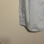 Garnet Hill Garnet‎ Hill Essential Cotton Striped Button Down Shirt Size 10 Photo 5
