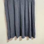 French Atmosphere  Charcoal Dress with Pink Accents Photo 2